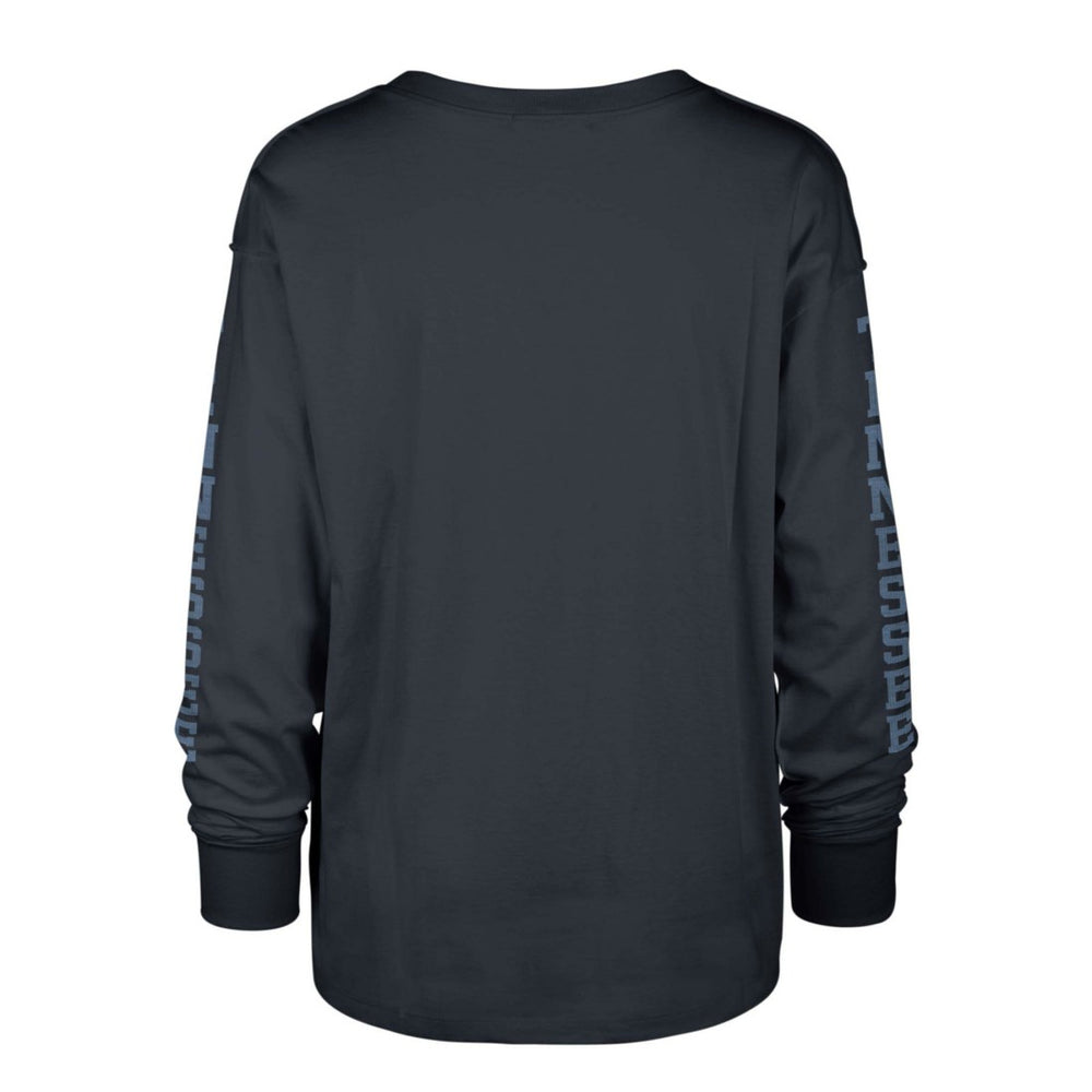 Tennessee Titans '47 Women's Tom Cat Lightweight Long Sleeve T-Shirt - Navy T-shirts