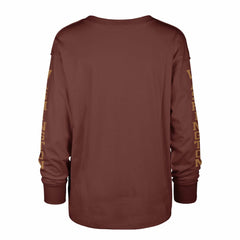 Washington Commanders '47 Women's Tom Cat Lightweight Long Sleeve T-Shirt - Burgundy T-shirts