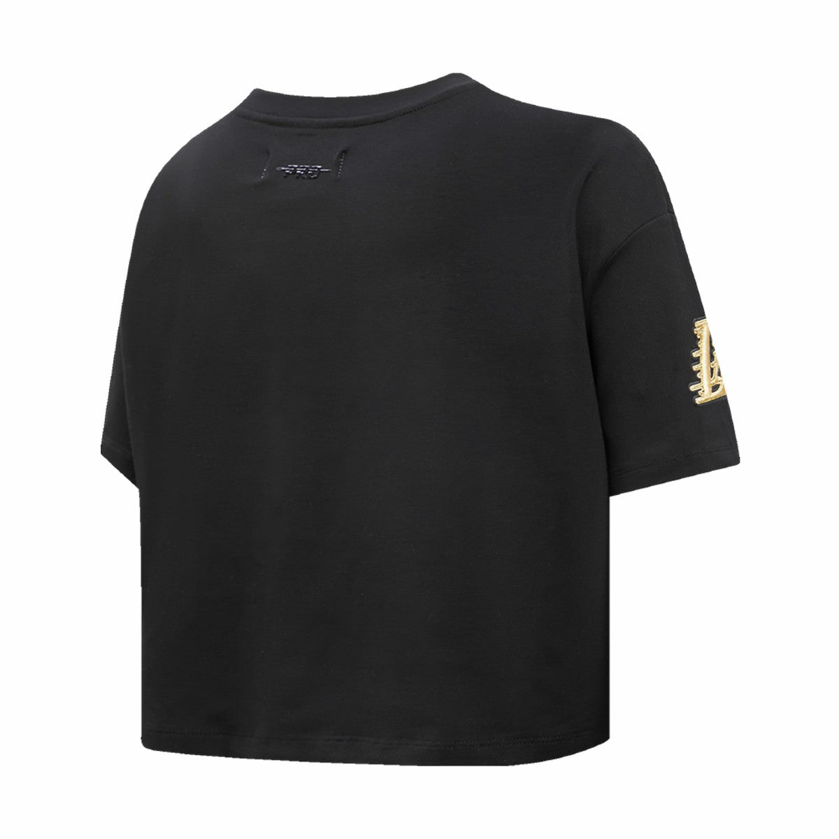 Los Angeles Lakers Pro Standard Women's Holiday Glam Boxy T-Shirt Black