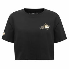 Phoenix Suns Pro Standard Women's Holiday Glam Boxy T-Shirt Black outlet