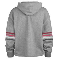 Arizona Cardinals '47 Women's Upland Bennett Pullover Hoodie - Heather Gray Hoodies