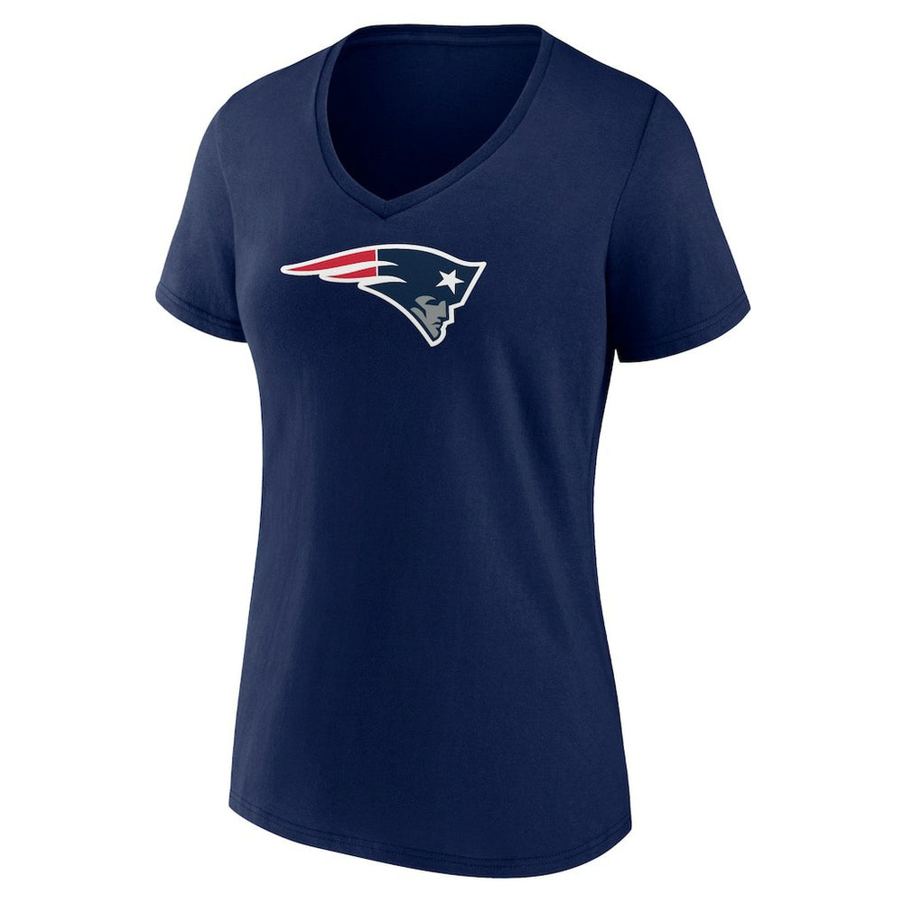 New England Patriots Women's Mother's Day V-Neck T-Shirt - Navy T-shirts
