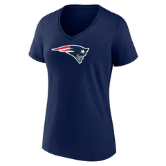 New England Patriots Women's Mother's Day V-Neck T-Shirt - Navy T-shirts