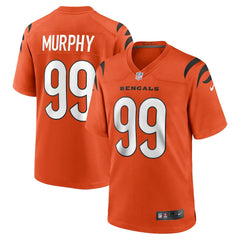 Myles Murphy Cincinnati Bengals Alternate Game Jersey - Orange Jerseys