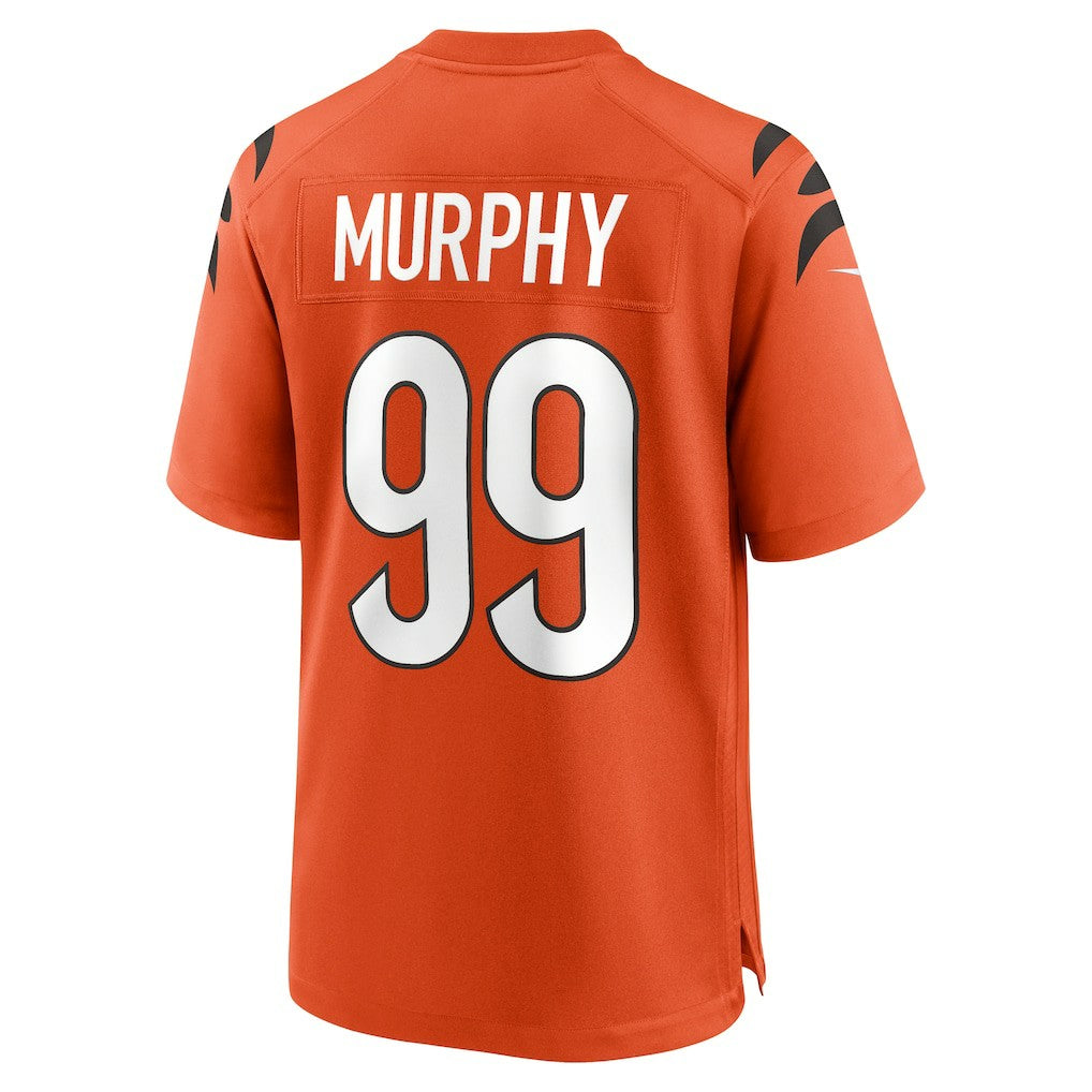 Myles Murphy Cincinnati Bengals Alternate Game Jersey - Orange Jerseys