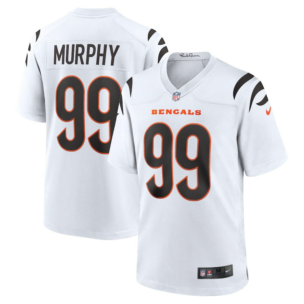 Myles Murphy Cincinnati Bengals Team Game Jersey - White Jerseys