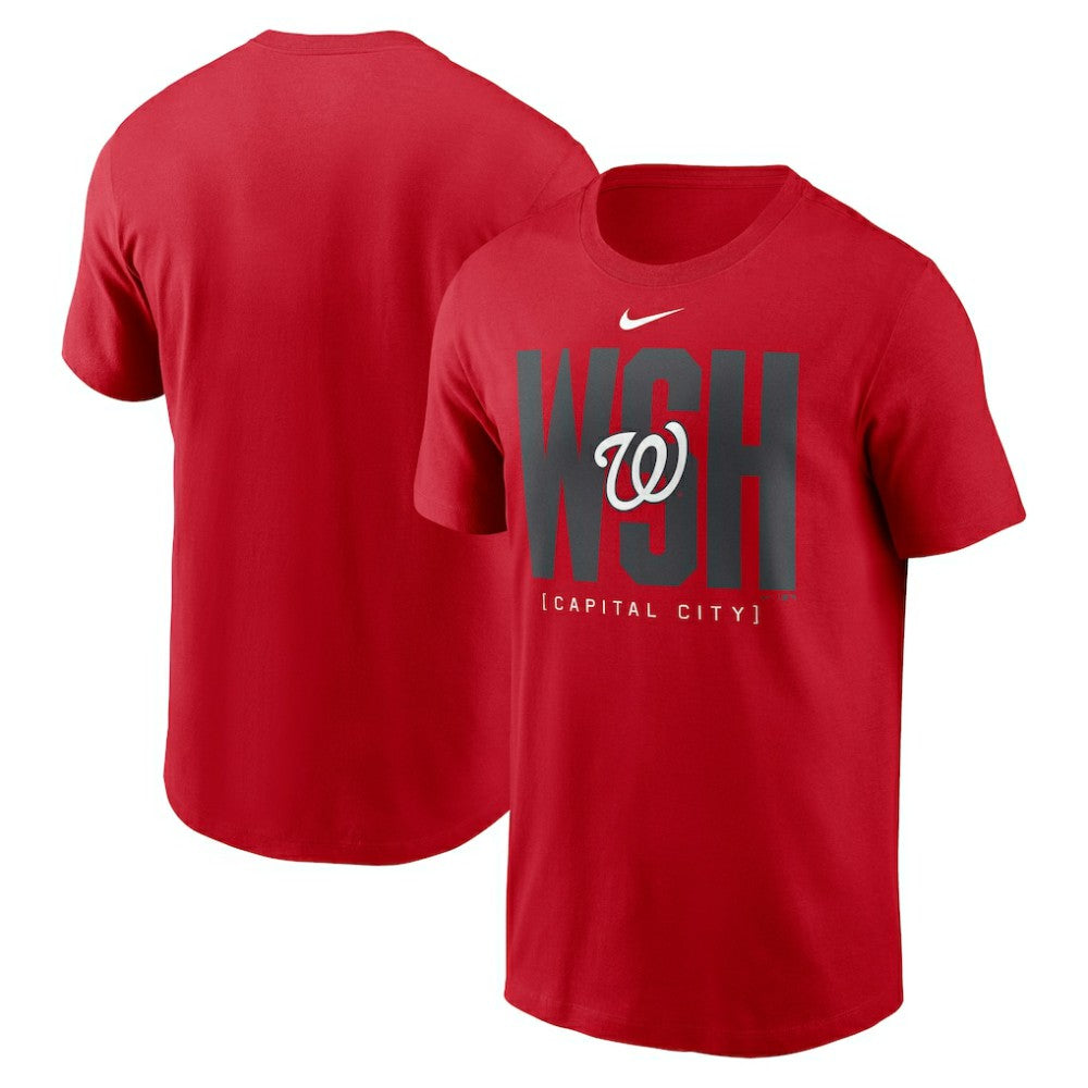 Washington Nationals Nike Scoreboard T-Shirt - Red T-shirts