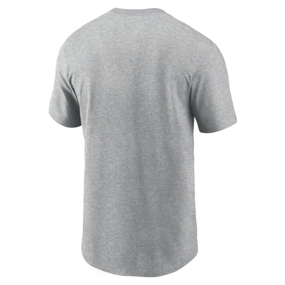 Minnesota Twins Nike Home Team Athletic Arch T-Shirt - Heather Gray T-shirts