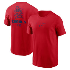 St. Louis Cardinals Nike Large Logo Back Stack T-Shirt - Red T-shirts
