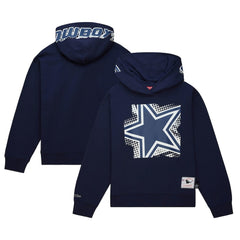 Dallas Cowboys Women's Gridiron Classics Big Face 7.0 Pullover Hoodie - Navy Hoodies