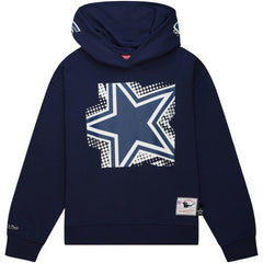 Dallas Cowboys Women's Gridiron Classics Big Face 7.0 Pullover Hoodie - Navy Hoodies