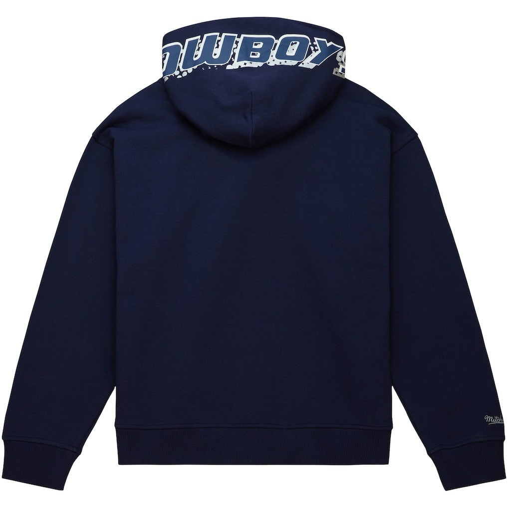Dallas Cowboys Women's Gridiron Classics Big Face 7.0 Pullover Hoodie - Navy Hoodies