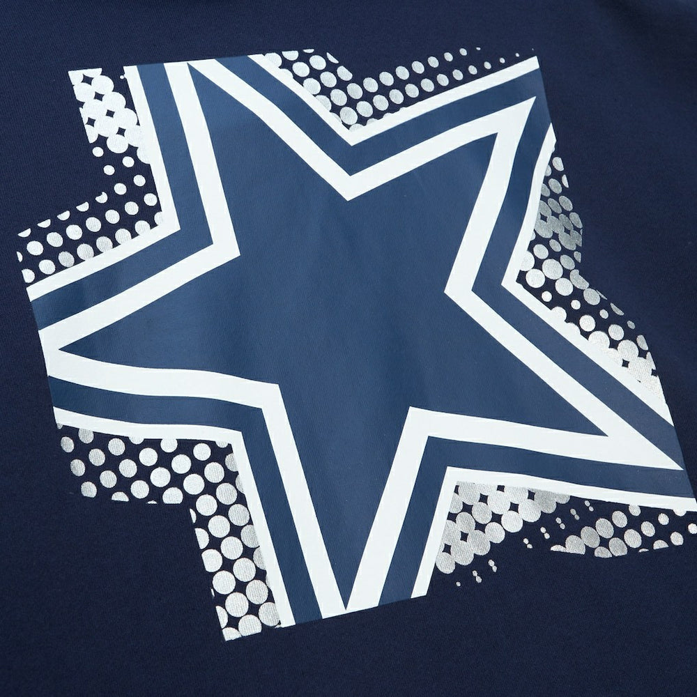 Dallas Cowboys Women's Gridiron Classics Big Face 7.0 Pullover Hoodie - Navy Hoodies