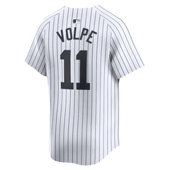 Anthony Volpe New York Yankees Nike Home Limited Player Jersey - White Jerseys