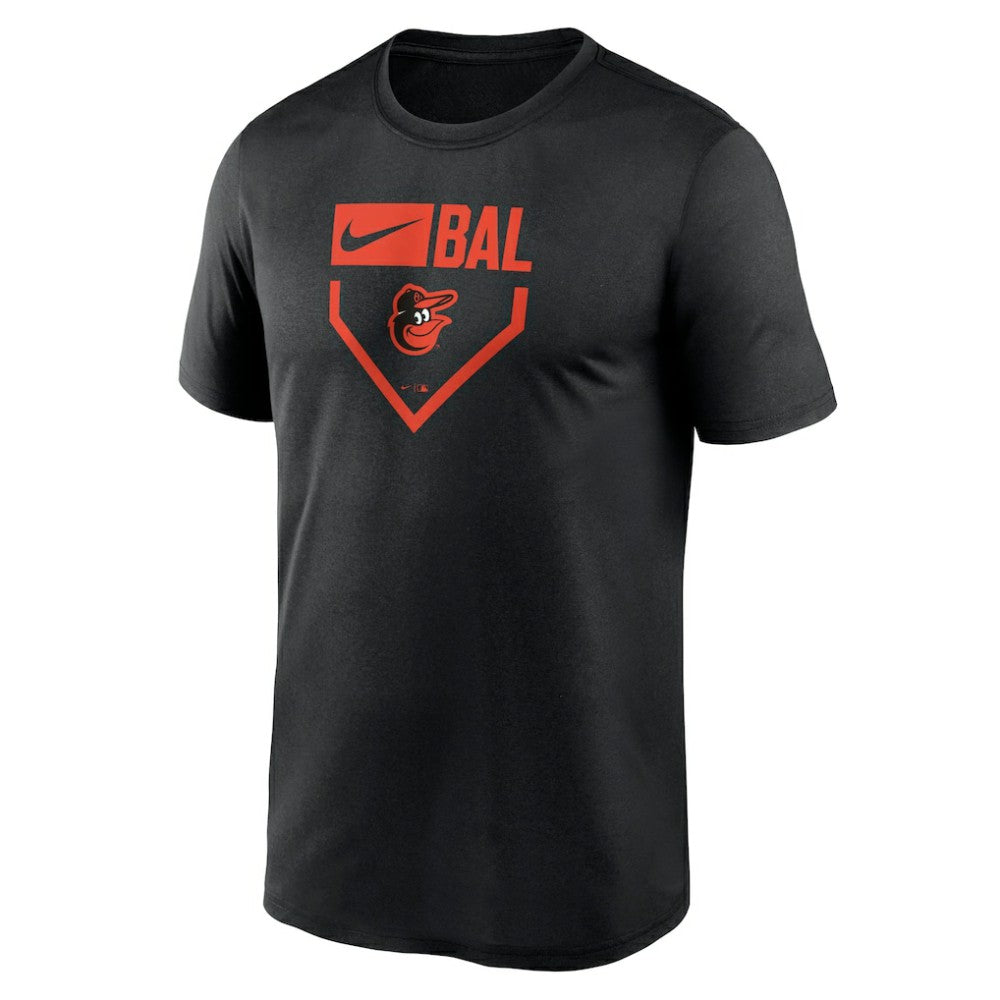 Baltimore Orioles Nike Home Plate Icon Legend Performance T-Shirt - Black T-shirts