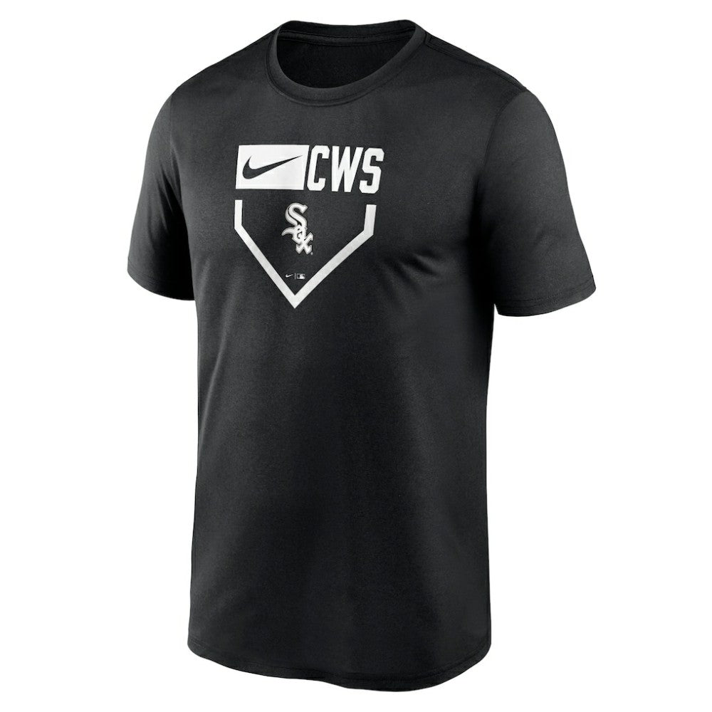 Chicago White Sox Nike Home Plate Icon Legend Performance T-Shirt - Black T-shirts