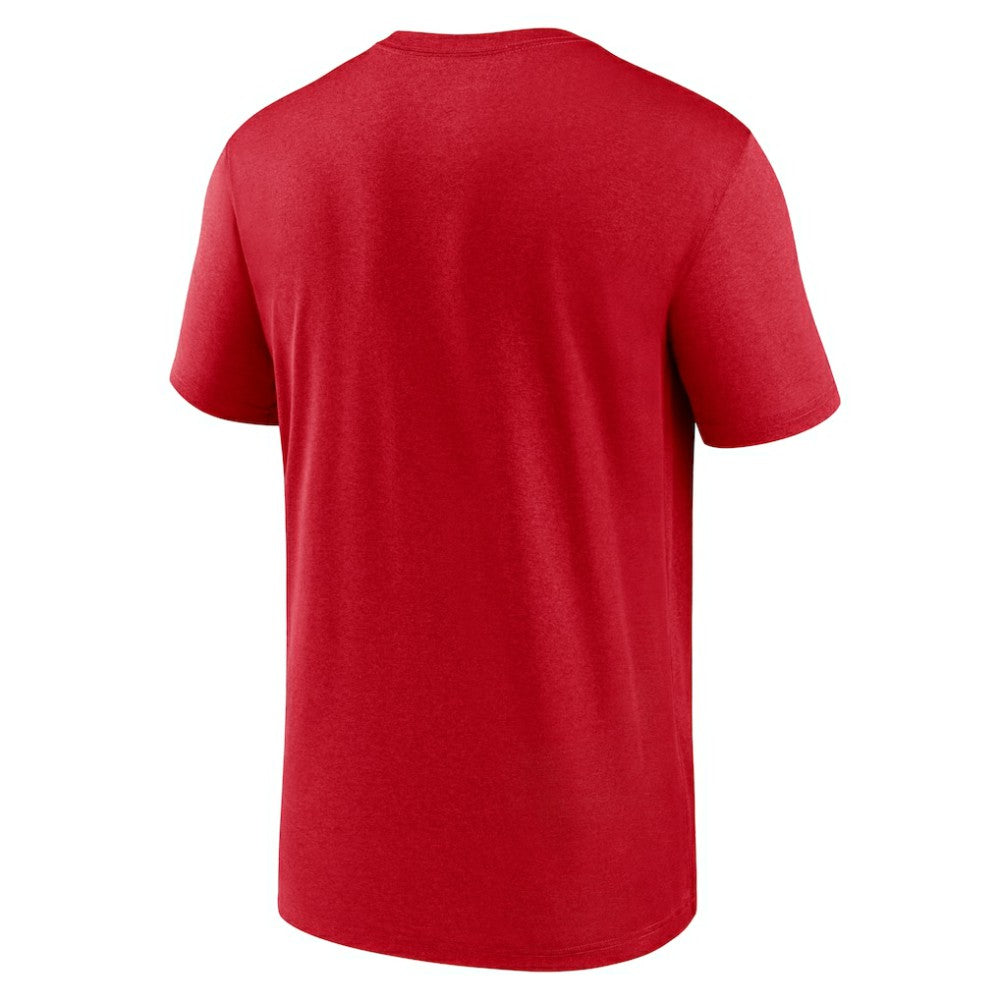 Washington Nationals Nike Home Plate Icon Legend Performance T-Shirt - Red T-shirts