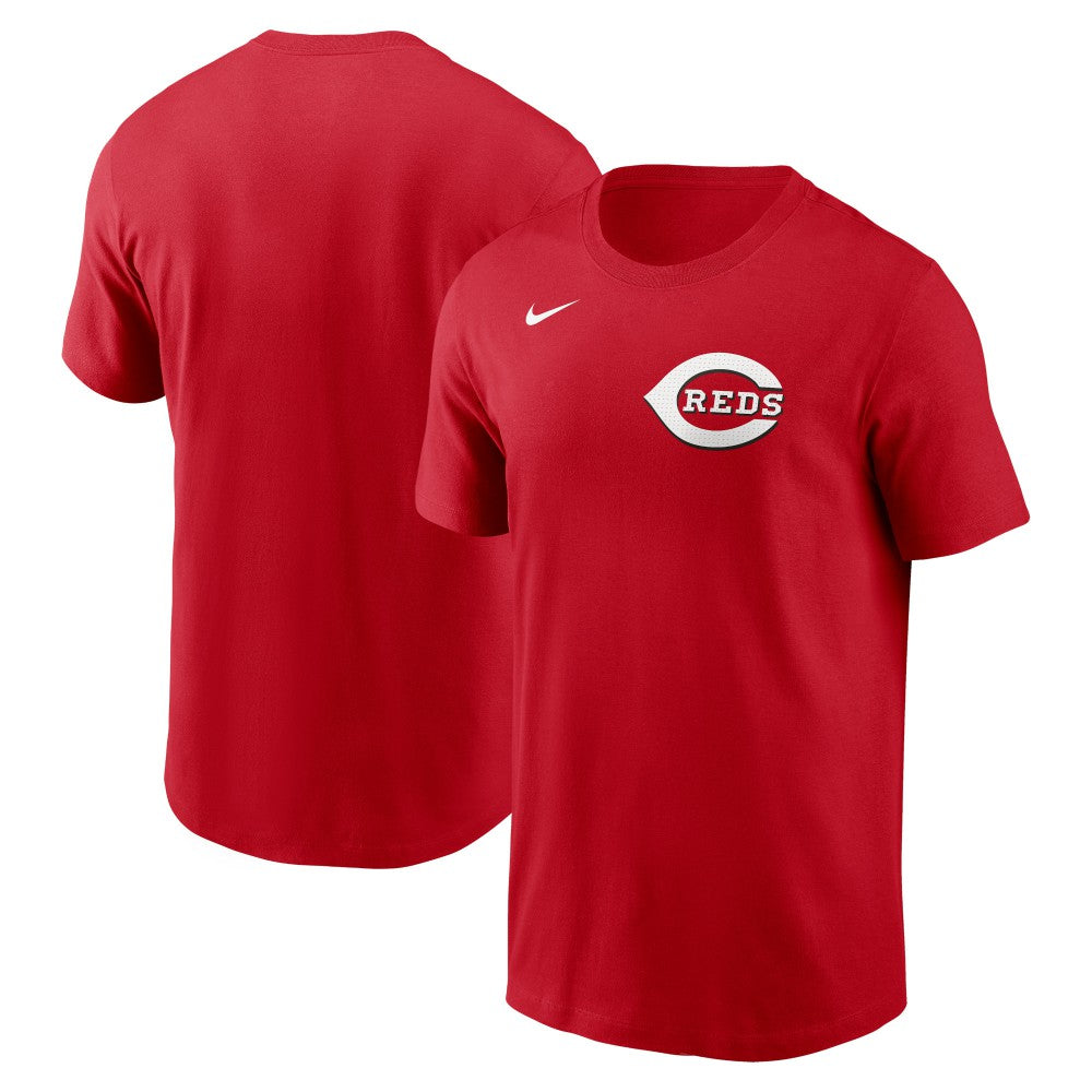 Cincinnati Reds Nike Fuse Wordmark T-Shirt - Red T-shirts