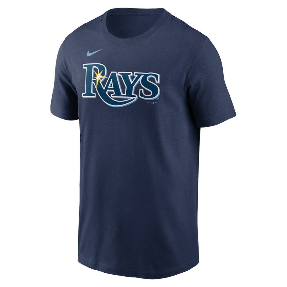 Tampa Bay Rays Nike Fuse Wordmark T-Shirt - Navy T-shirts