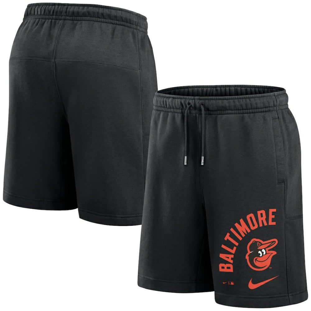 Baltimore Orioles Nike Arched Kicker Shorts - Black Shorts