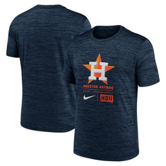 Houston Astros Nike Large Logo Velocity T-Shirt - Navy T-shirts
