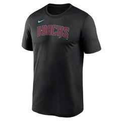 Arizona Diamondbacks Nike Legend Fuse Wordmark T-Shirt  - Black T-shirts