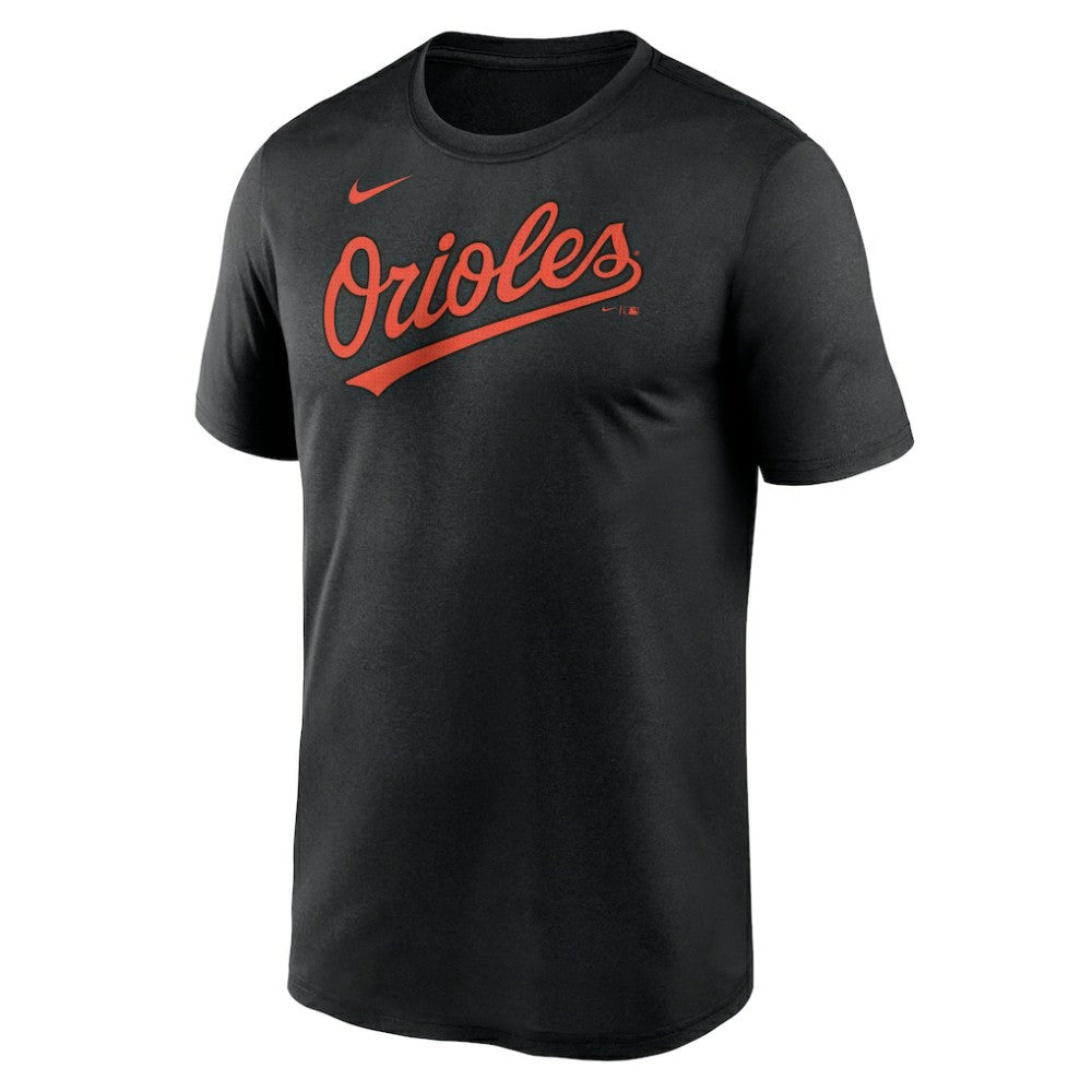 Baltimore Orioles Nike Legend Fuse Wordmark T-Shirt  - Black T-shirts