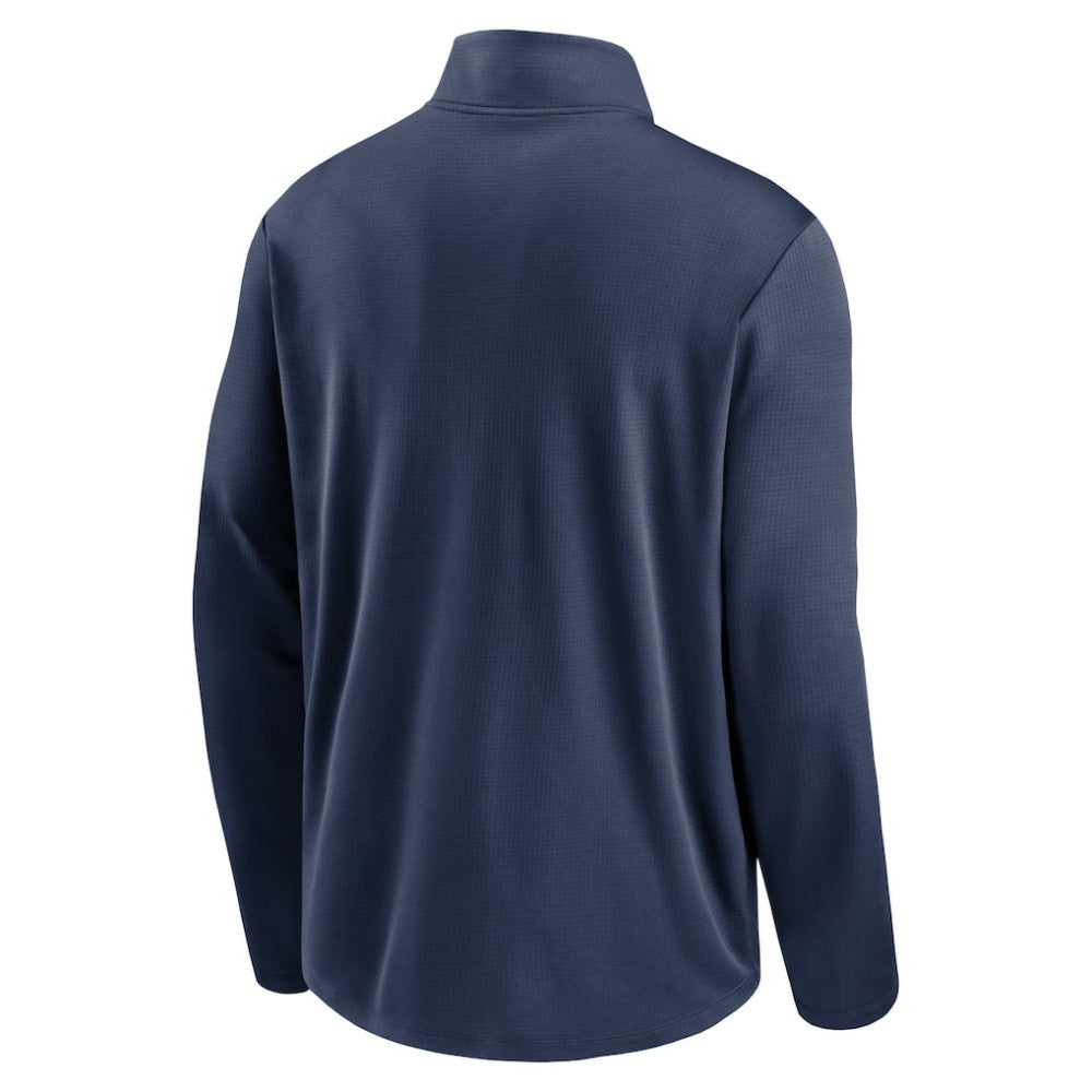 Tampa Bay Rays Nike Franchise Logo Pacer Performance Half-Zip Top - Navy Tops