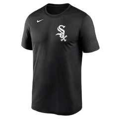 Chicago White Sox Nike Legend Fuse Wordmark T-Shirt  - Black T-shirts