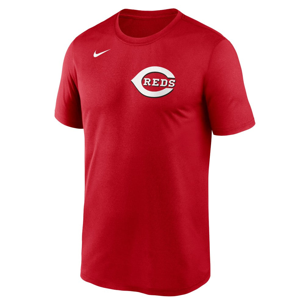 Cincinnati Reds Nike Legend Fuse Wordmark T-Shirt  - Red T-shirts