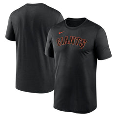 San Francisco Giants Nike Legend Fuse Wordmark T-Shirt  - Black T-shirts