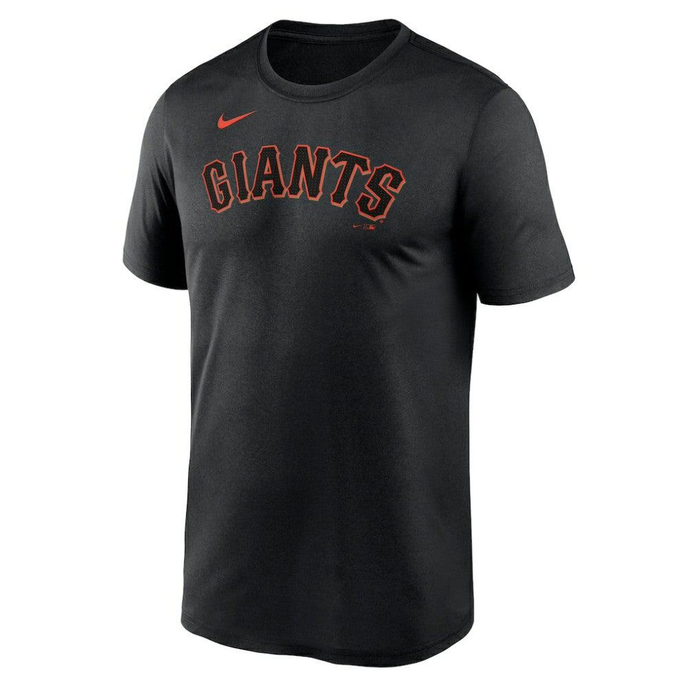San Francisco Giants Nike Legend Fuse Wordmark T-Shirt  - Black T-shirts