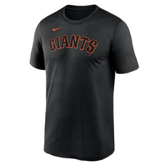 San Francisco Giants Nike Legend Fuse Wordmark T-Shirt  - Black T-shirts