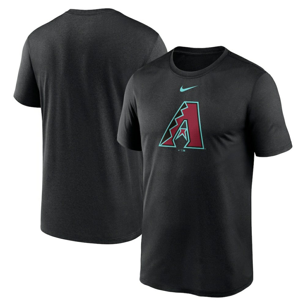 Arizona Diamondbacks Nike Legend Fuse Large Logo Dri-FIT T-Shirt - Black T-shirts