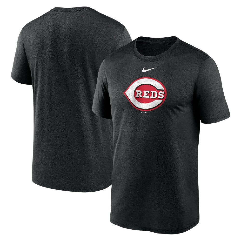Cincinnati Reds Nike Legend Fuse Large Logo Dri-FIT T-Shirt - Black T-shirts