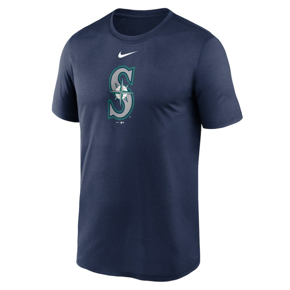 Seattle Mariners Nike Legend Fuse Large Logo Dri-FIT T-Shirt - Navy T-shirts