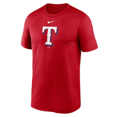 Texas Rangers Nike Legend Fuse Large Logo Dri-FIT T-Shirt - Red T-shirts
