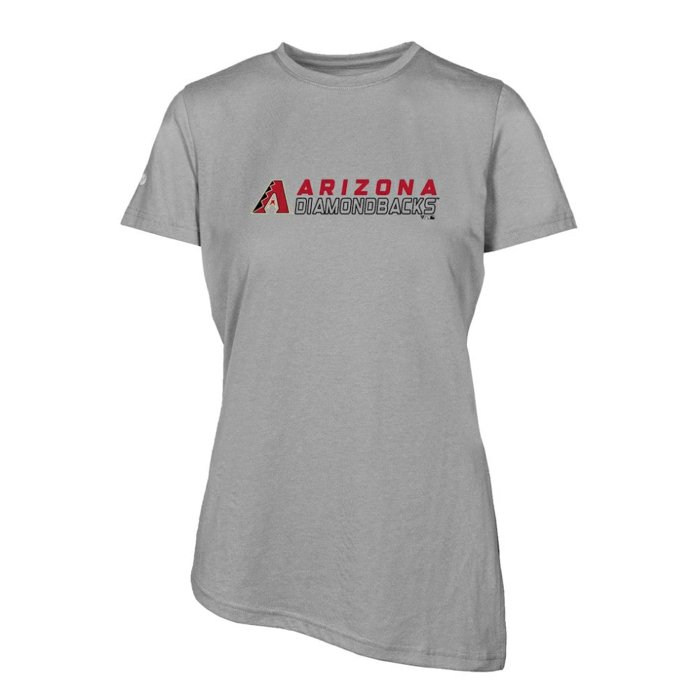 Arizona Diamondbacks Levelwear Women's Birch Chase T-Shirt - Heather Gray T-shirts
