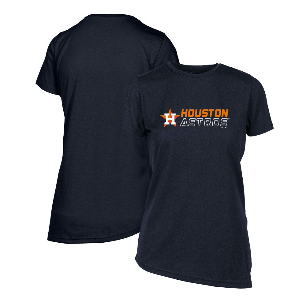 Houston Astros Levelwear Women's Birch Chase T-Shirt - Navy T-shirts