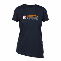 Houston Astros Levelwear Women's Birch Chase T-Shirt - Navy T-shirts