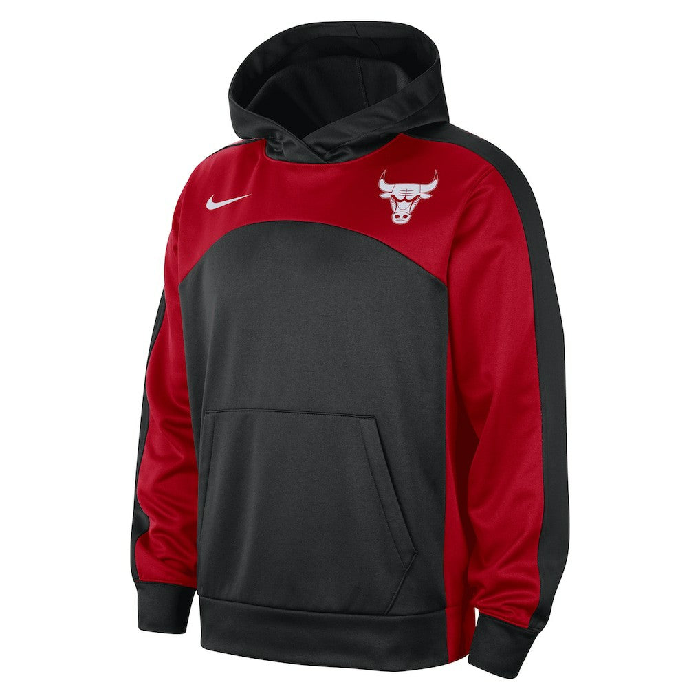 Chicago Bulls Authentic Starting Five Force Performance Pullover Hoodie Black/Red - Nike