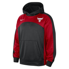 Chicago Bulls Authentic Starting Five Force Performance Pullover Hoodie Black/Red - Nike