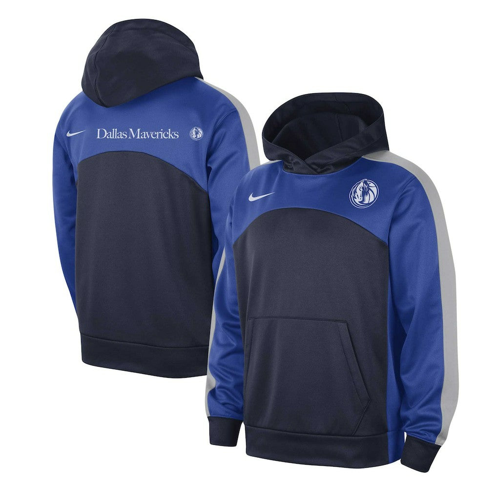 Dallas Mavericks Authentic Starting Five Force Performance Pullover Hoodie Navy/Blue - Nike