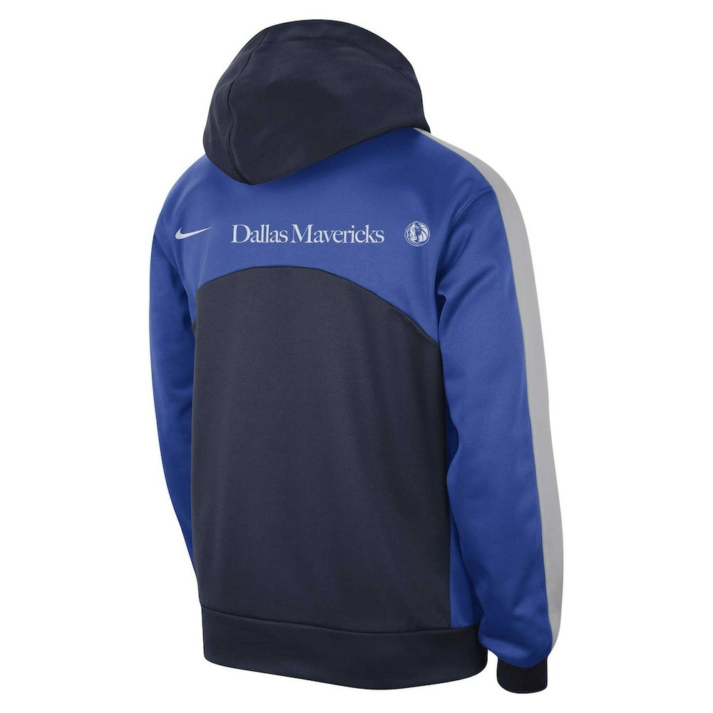 Dallas Mavericks Authentic Starting Five Force Performance Pullover Hoodie Navy/Blue - Nike