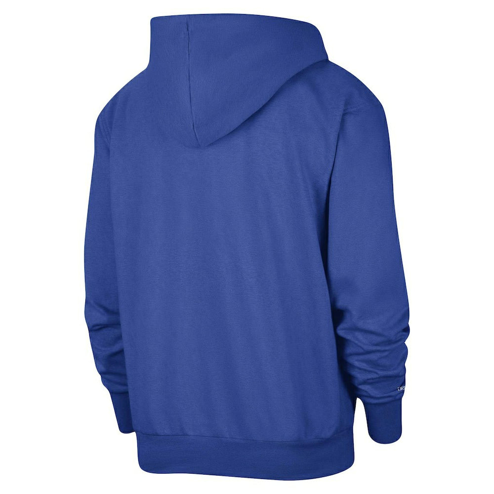 Dallas Mavericks Authentic Performance Pullover Hoodie Blue - Nike
