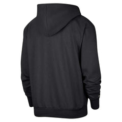 Brooklyn Nets Authentic Performance Pullover Hoodie Black - Nike