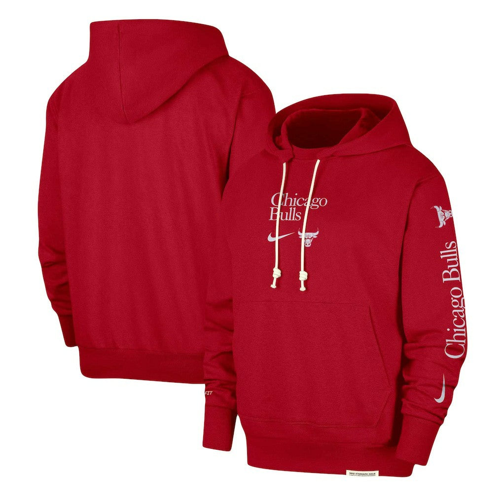 Chicago Bulls Authentic Performance Pullover Hoodie Red - Nike