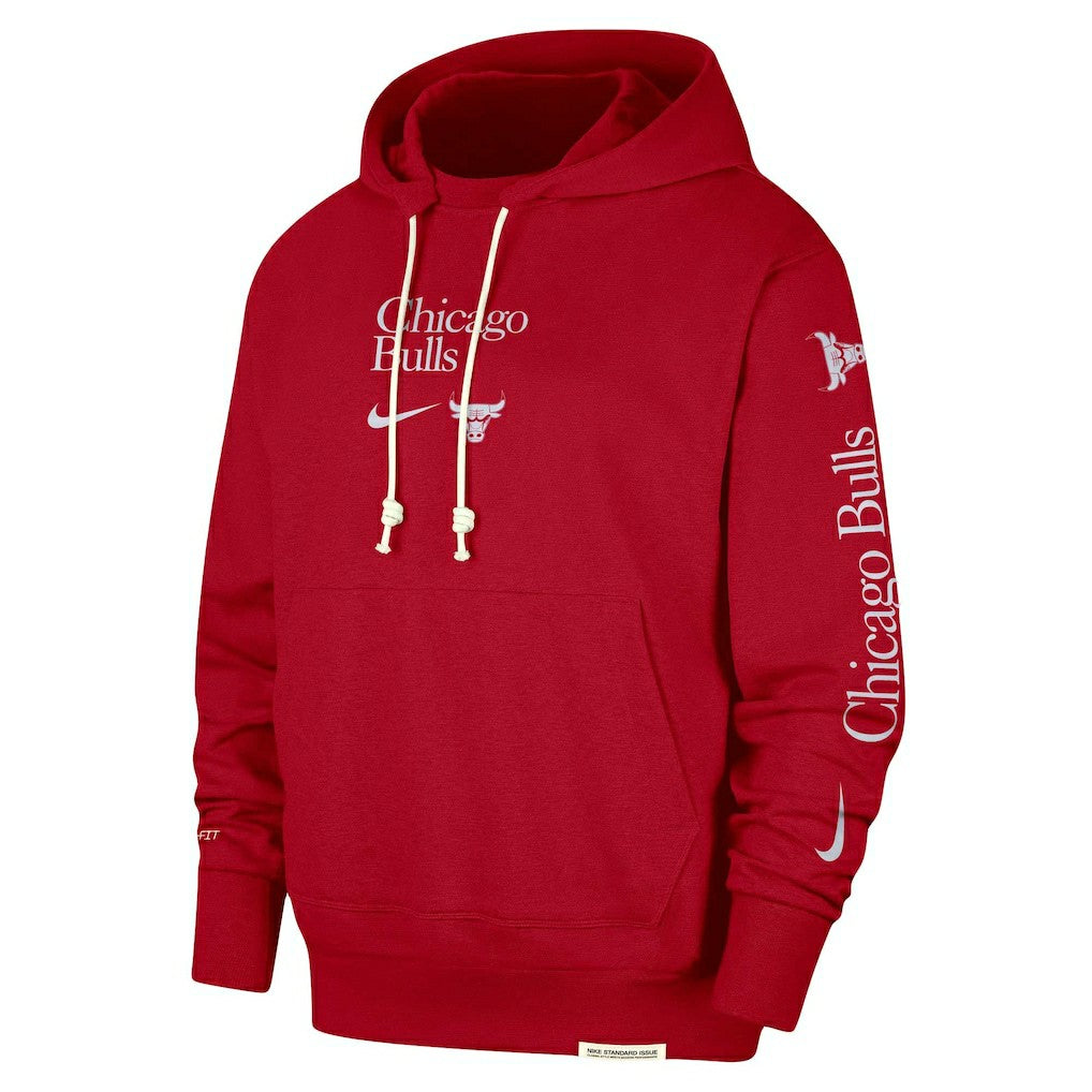 Chicago Bulls Authentic Performance Pullover Hoodie Red - Nike