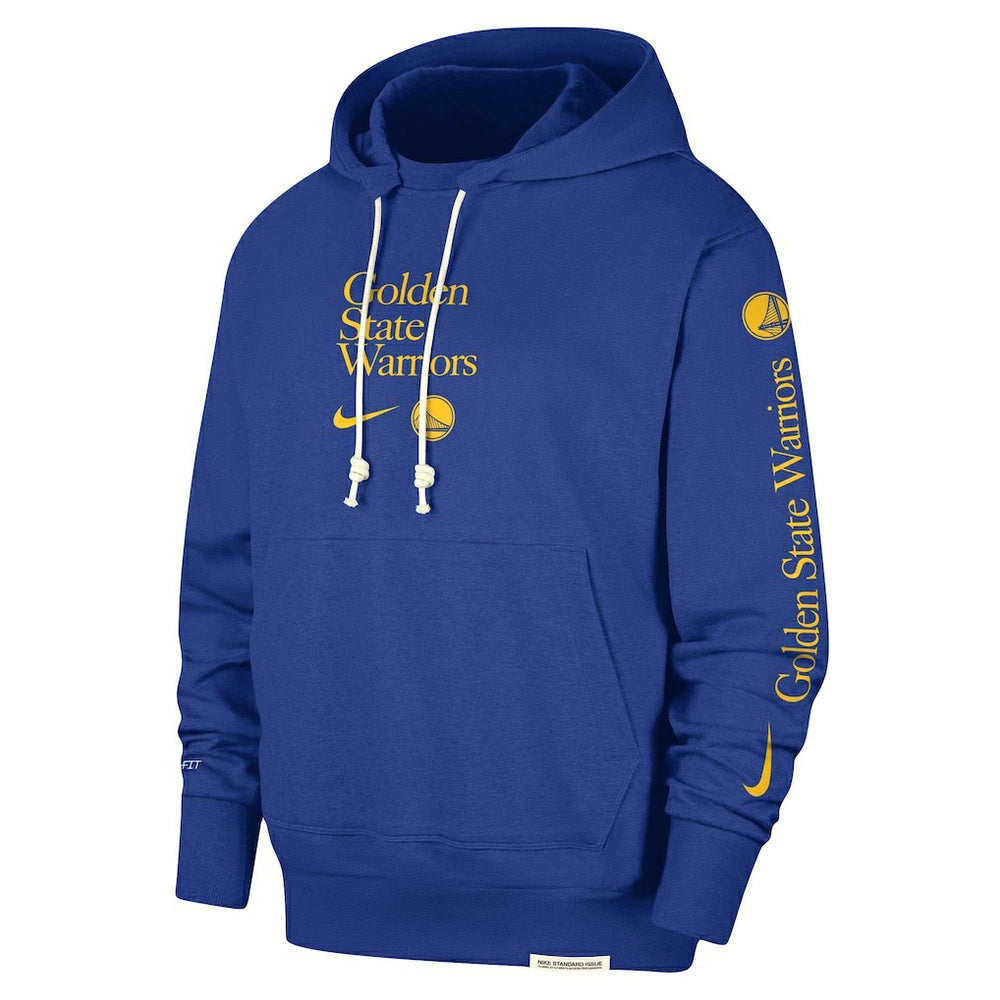 Golden State Warriors Authentic Performance Pullover Hoodie Royal - Nike