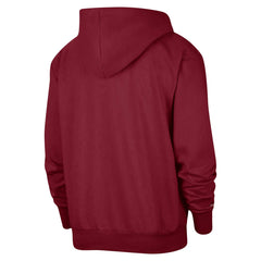 Miami Heat Authentic Performance Pullover Hoodie Red - Nike